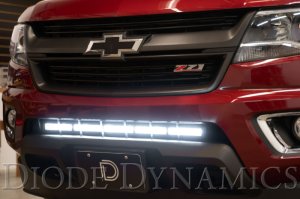 Chevrolet Colorado LED Light Bar Kit - Diode Dynamics - SS30 Stealth - Amber - `15-`20